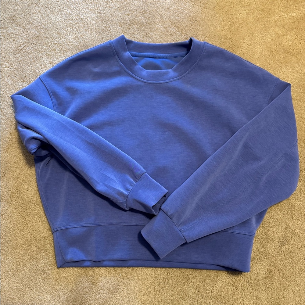 Lululemon Crop Cree Sweatshirt